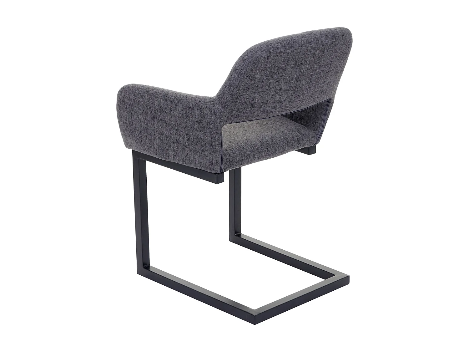 Krzesło do jadalni MCW-A50 II (zestaw 6 sztuk),  tkanina, szary