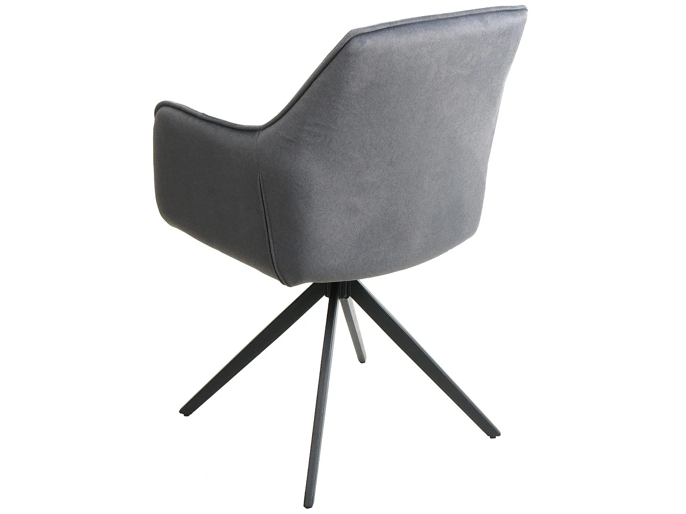 Cadeira de sala de jantar MCW-L80 (conjunto de 6),  antracite