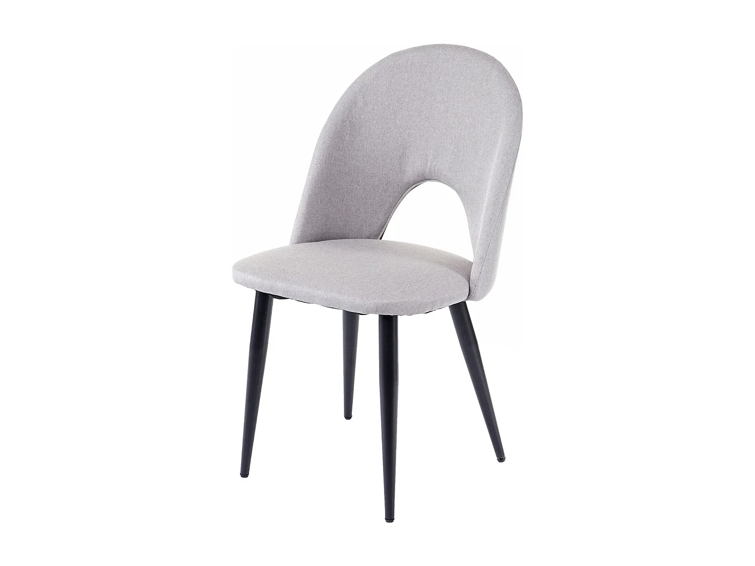 Chaise de salle à manger MCW-D73 (lot de 6),  gris