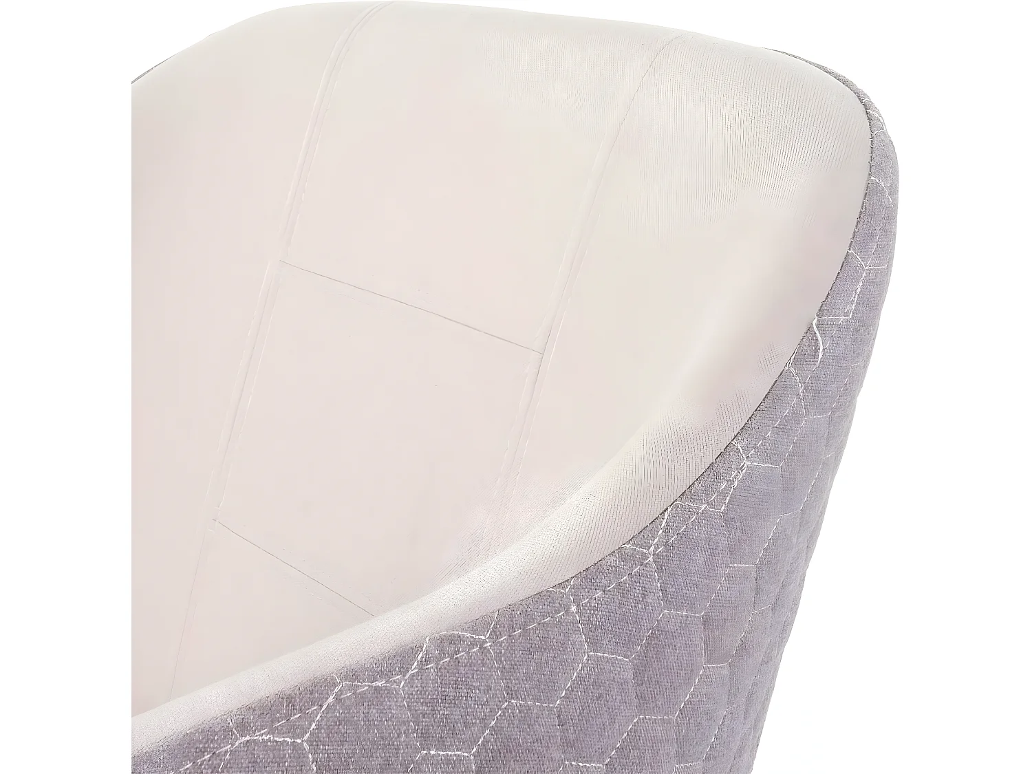 Chaise de salle à manger MCW-D71 (lot de 6),  couleur crème-beige