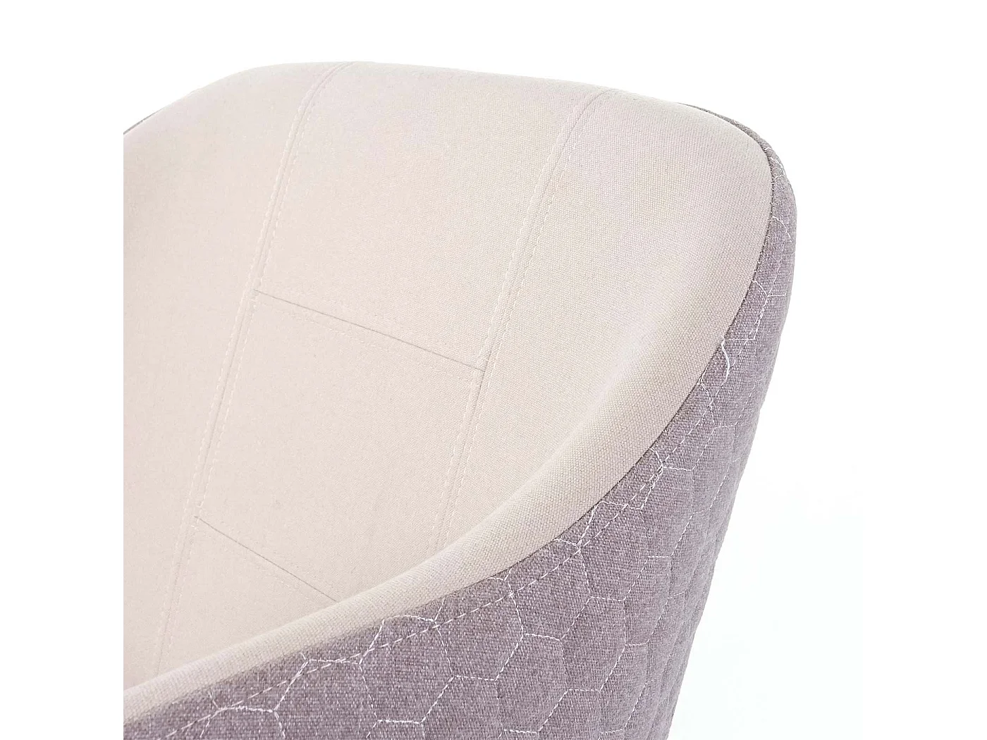 Chaise de salle à manger MCW-D71 (lot de 6),  couleur crème-beige