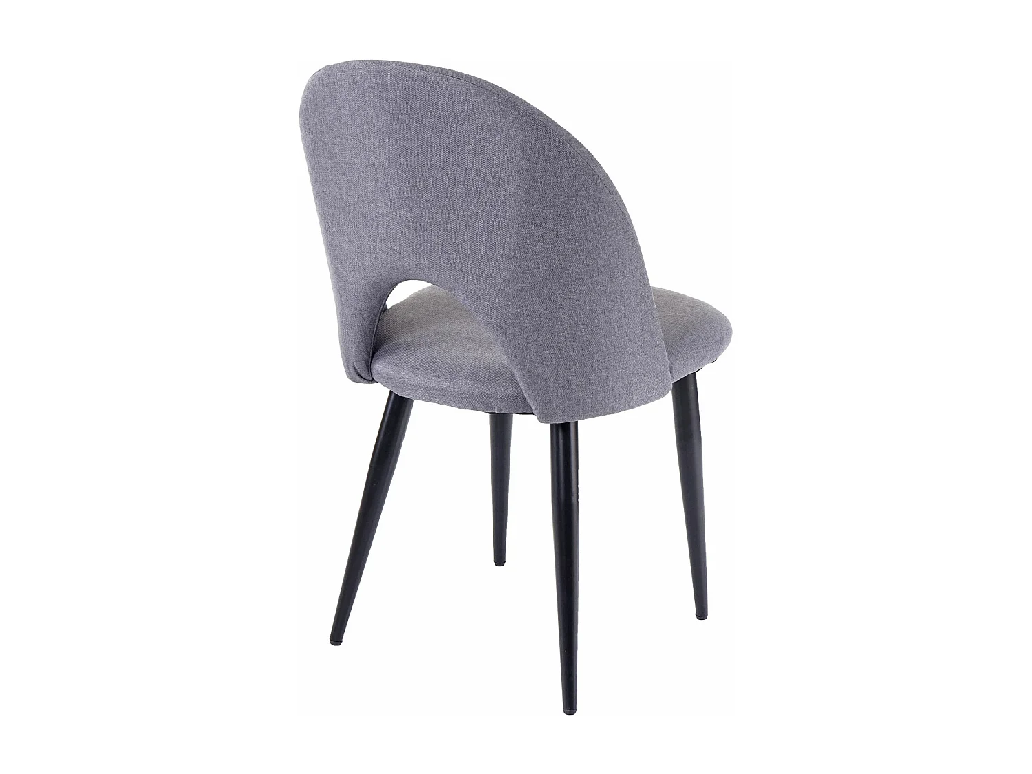 Chaise de salle à manger MCW-D73 (lot de 2),  gris foncé