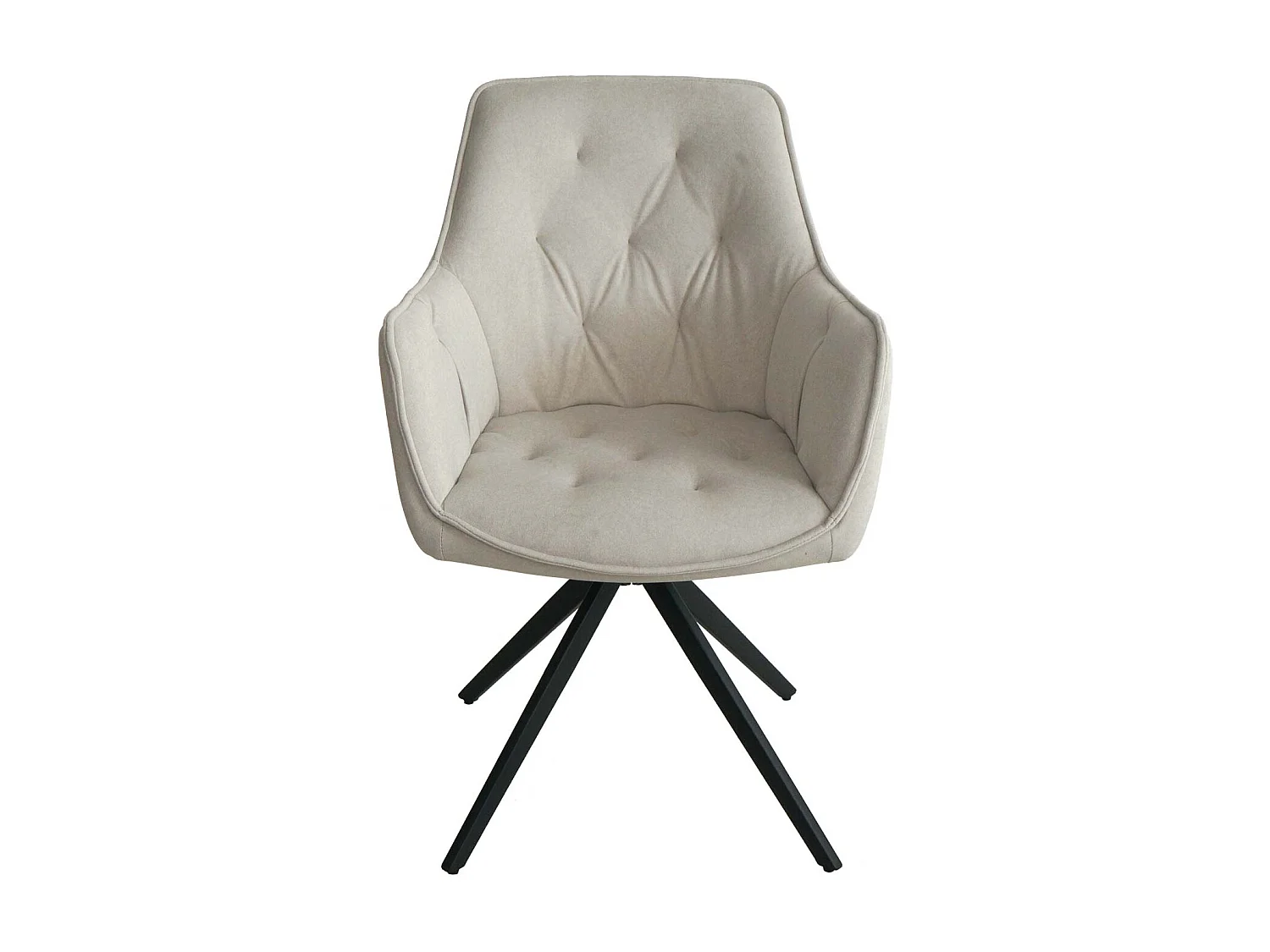 Eetkamerstoel MCW-L80 (set van 6),  crème-beige
