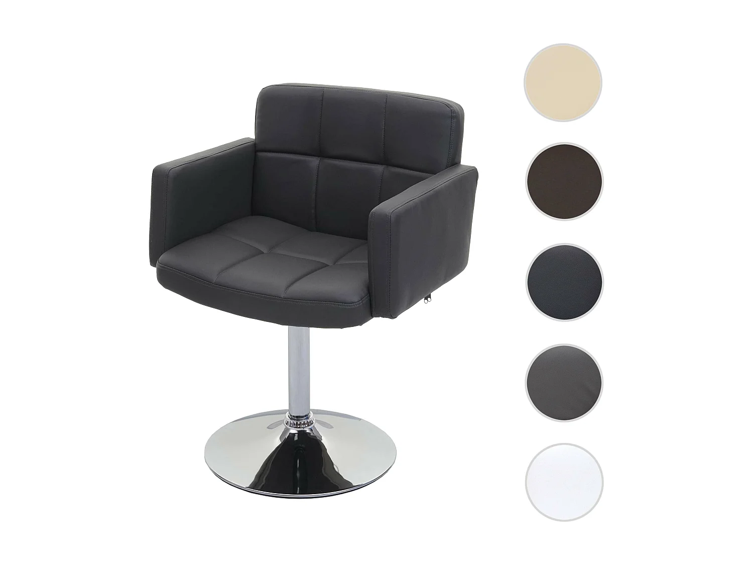 Chaise de salle à manger Houston,  gris