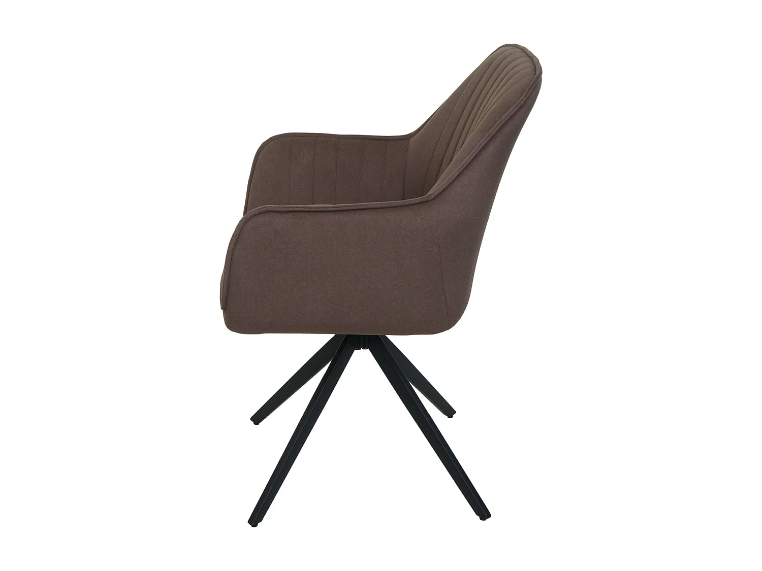 Chaise de salle à manger MCW-L79 (lot de 6),  marron