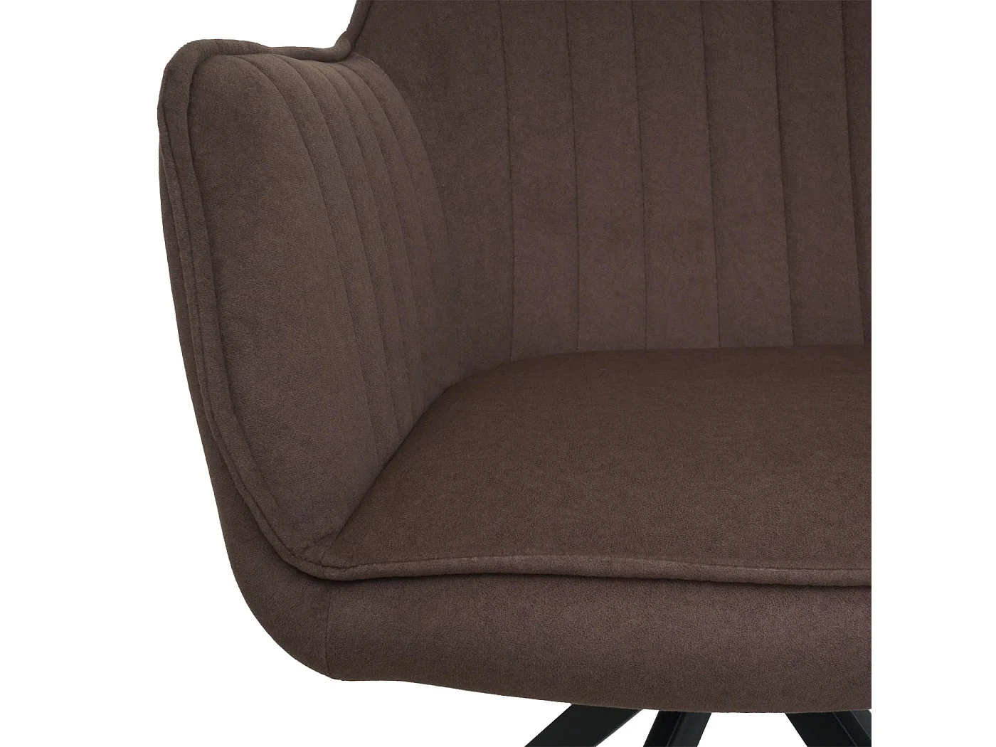 Chaise de salle à manger MCW-L79 (lot de 6),  marron