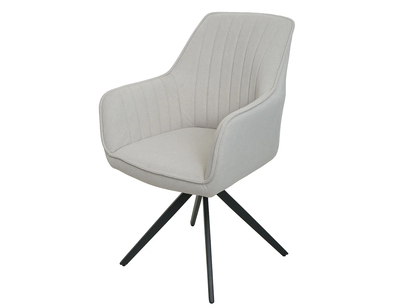 Esszimmerstuhl MCW-L79 (6er-Set), Creme-beige