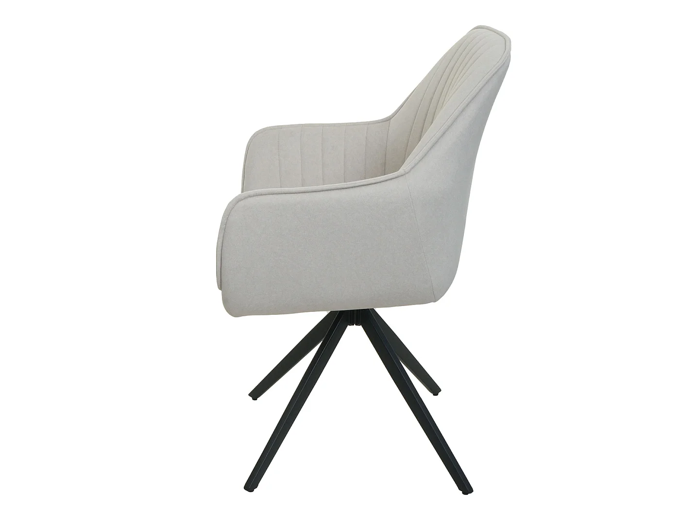 Esszimmerstuhl MCW-L79 (6er-Set), Creme-beige