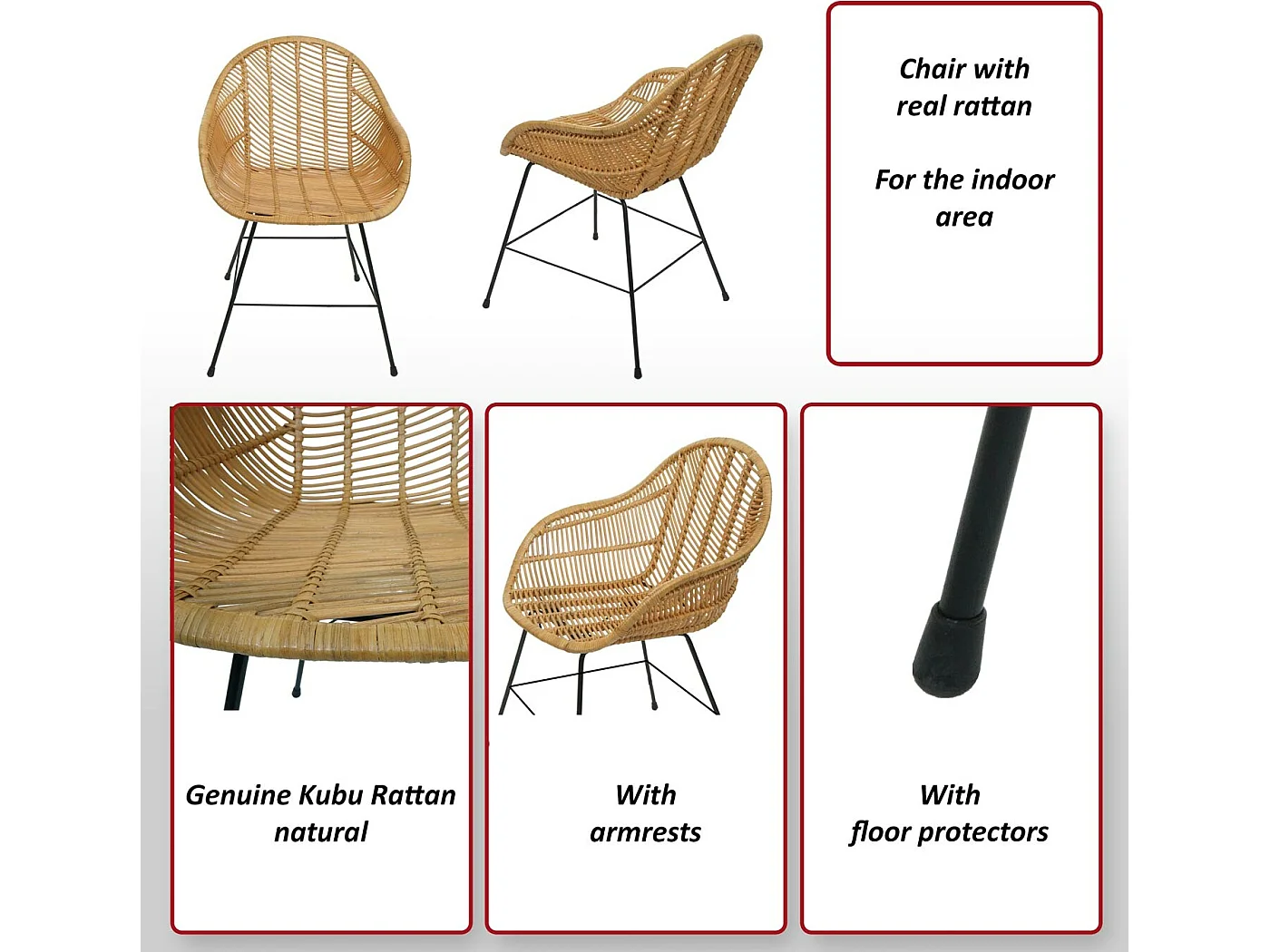 Chaise de salle à manger MCW-M28