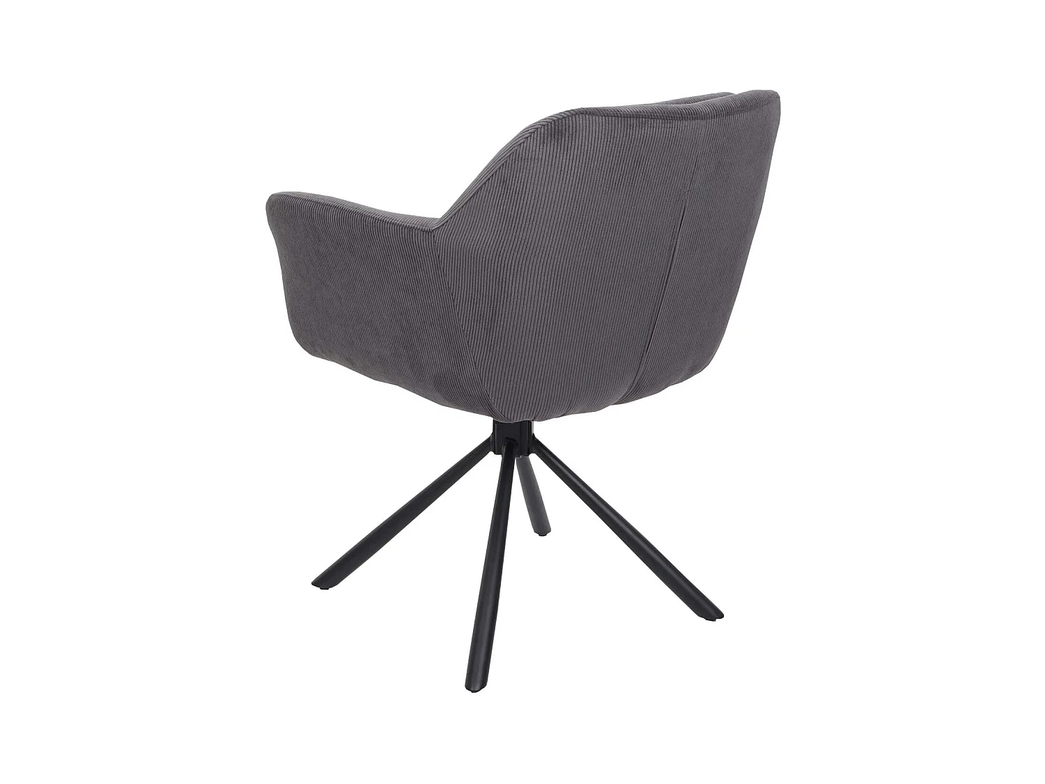 MCW-K33 eetkamerstoel (set van 6),  corduroy grijs