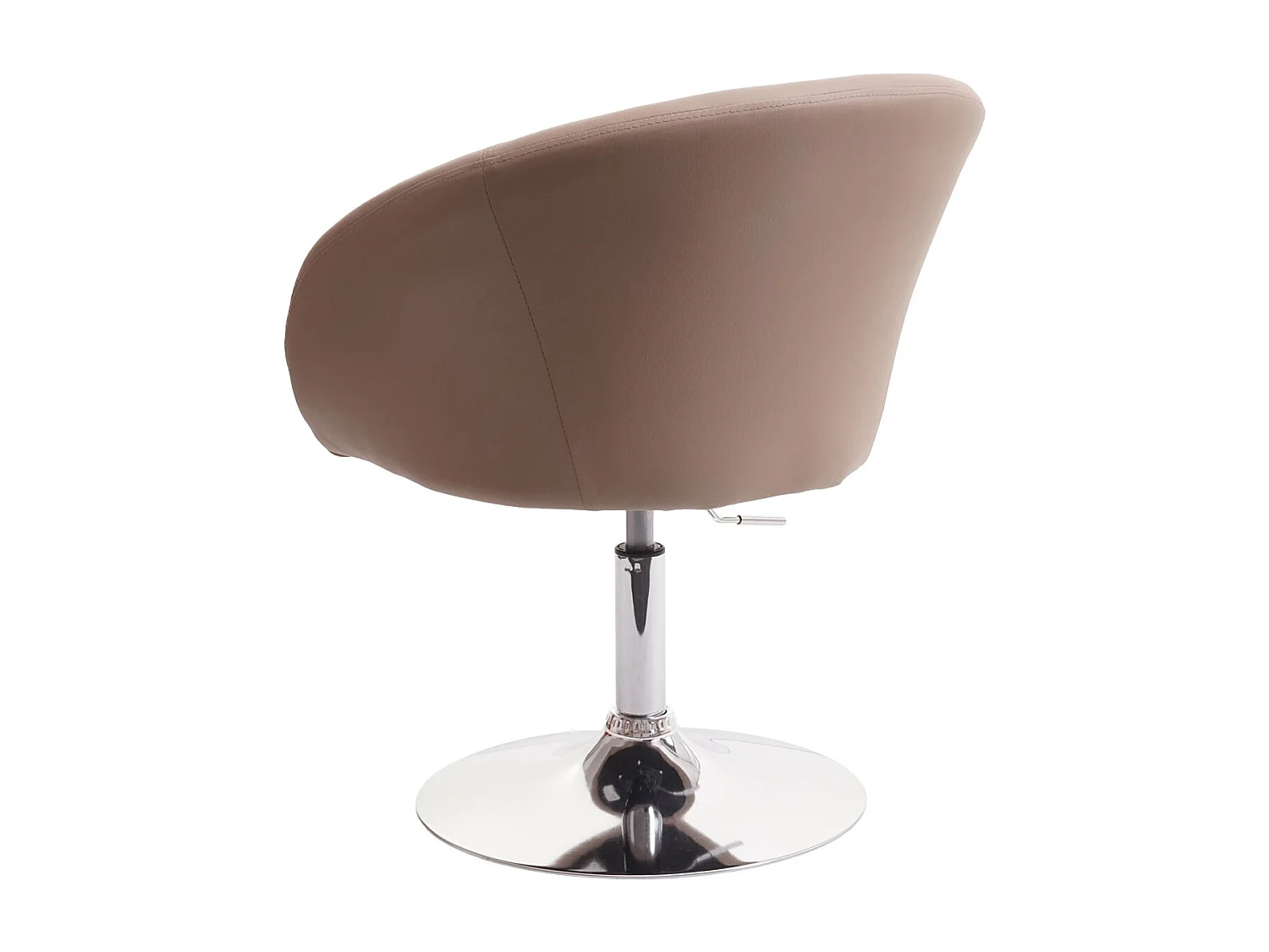 Esszimmerstuhl MCW-F19, Kunstleder taupe