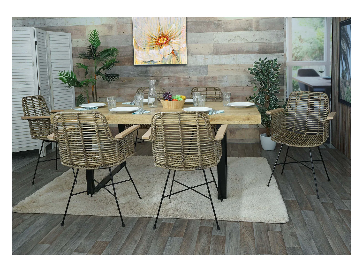 Chaise de salle à manger MCW-M29 (lot de 6)