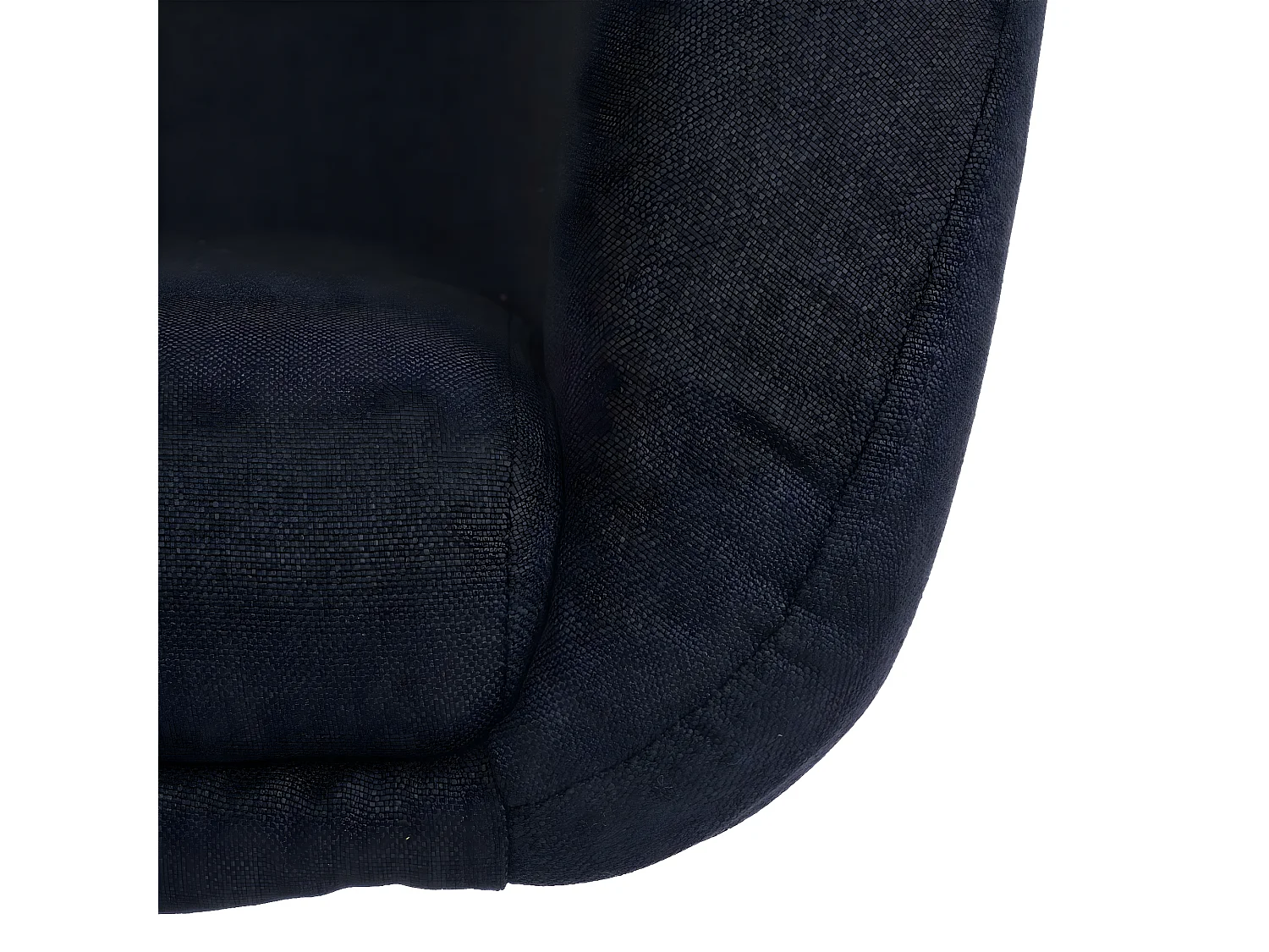 Eetkamerstoel MCW-F19,  stof/textiel antraciet