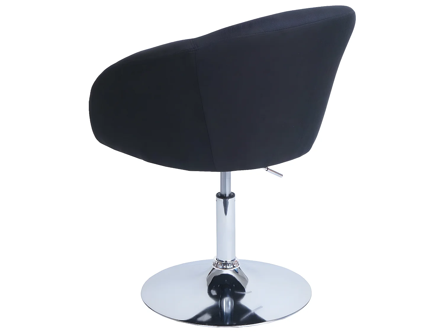 Chaise de salle à manger MCW-F19,  tissu/textile anthracite