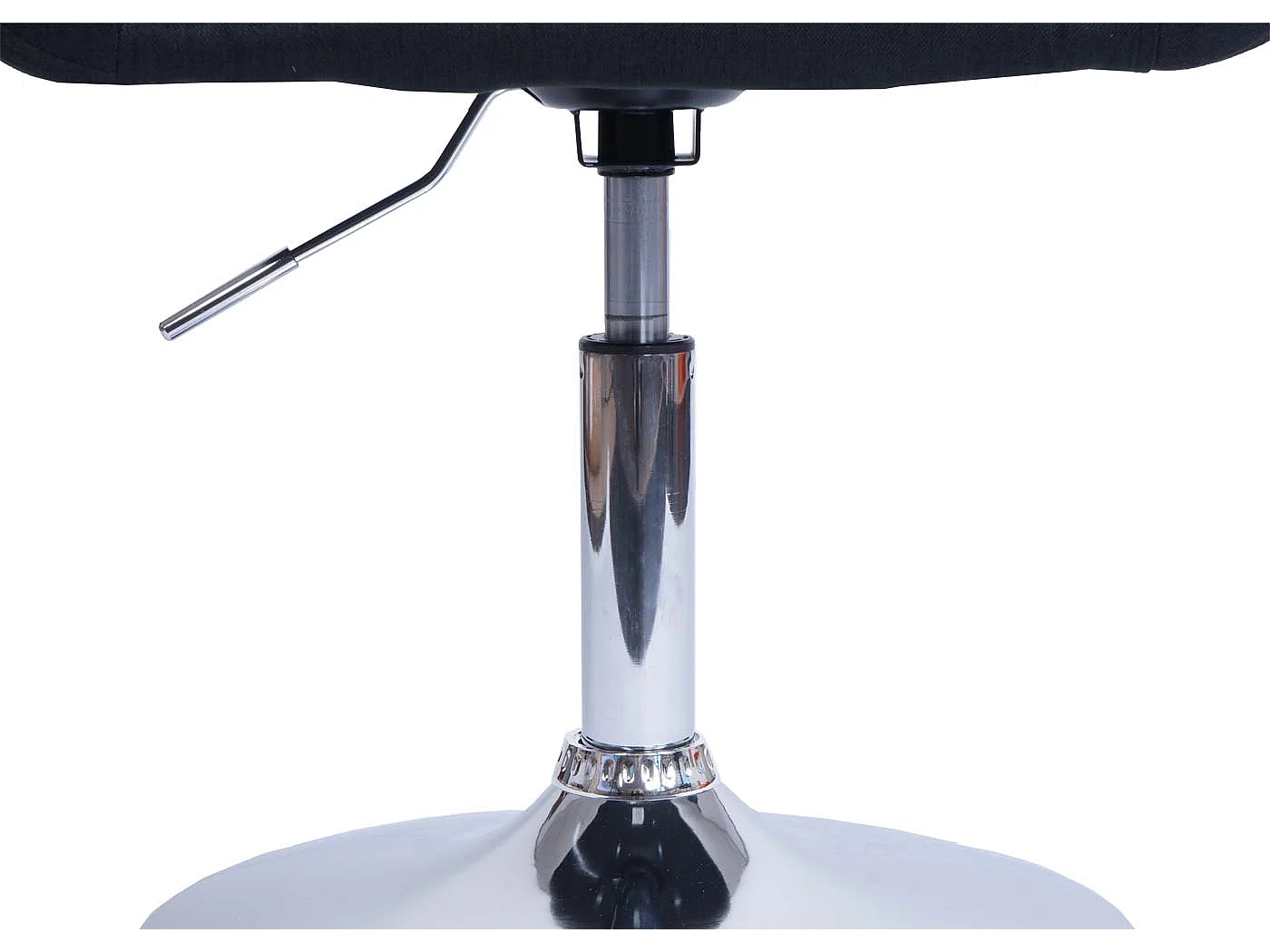 Chaise de salle à manger MCW-F19,  tissu/textile anthracite