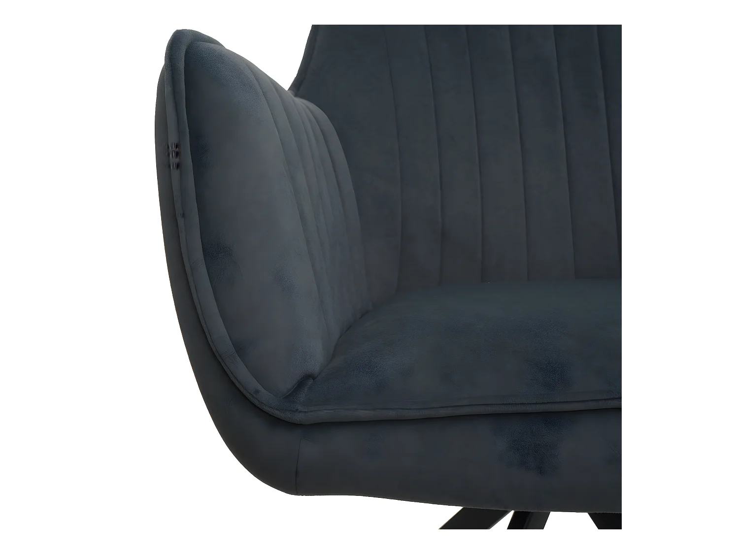 Chaise de salle à manger MCW-L79 (lot de 2),  anthracite