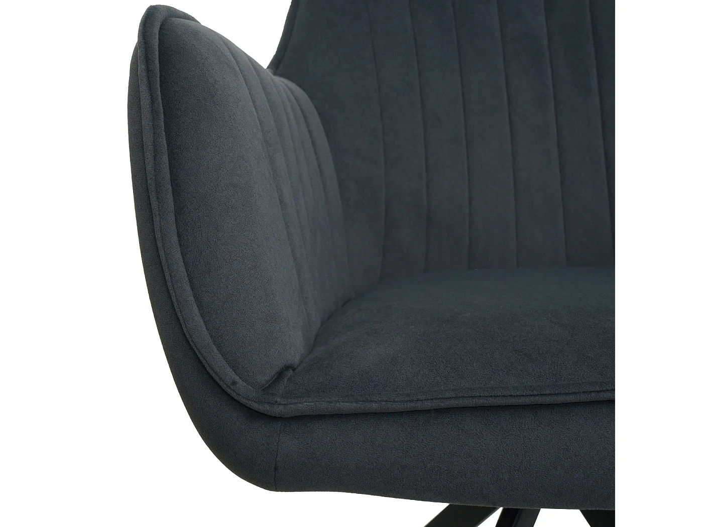 Chaise de salle à manger MCW-L79 (lot de 2),  anthracite