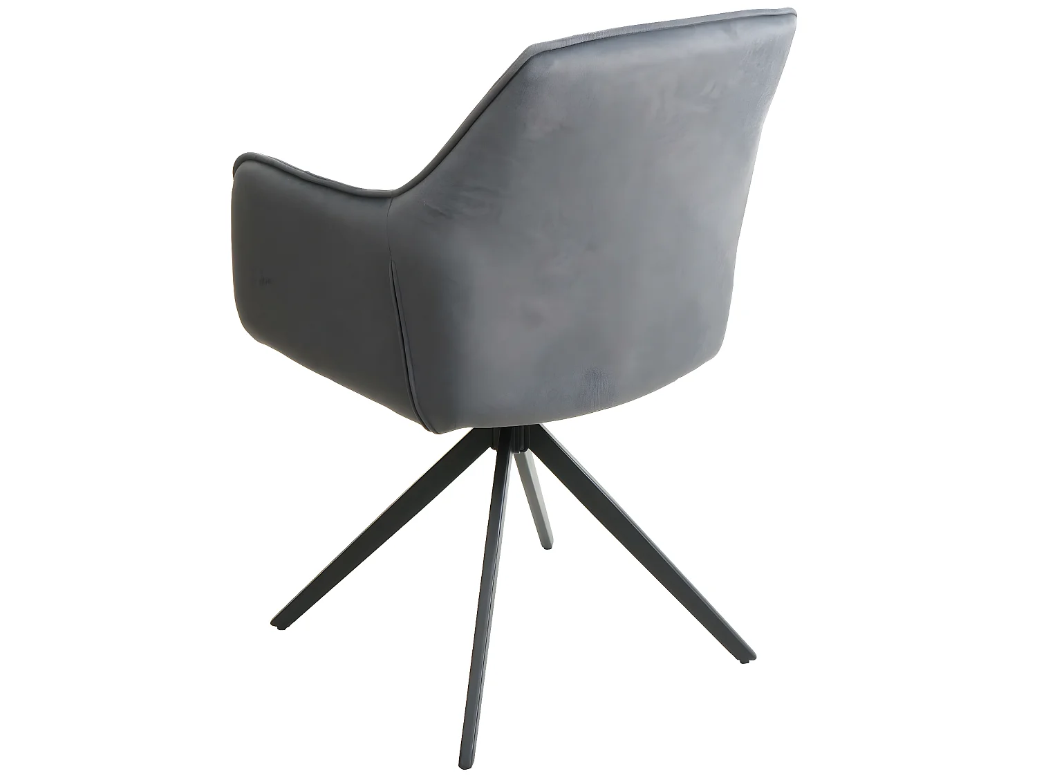 Chaise de salle à manger MCW-L80 (lot de 2),  anthracite