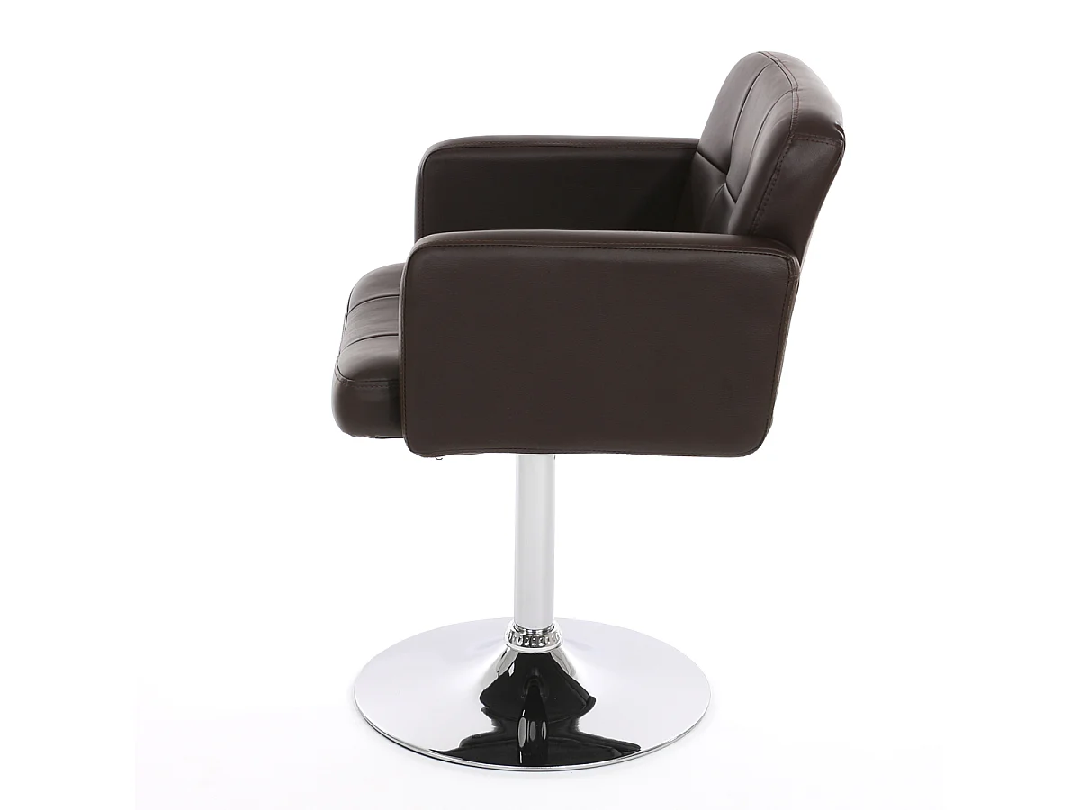 Chaise de salle à manger Houston,  marron