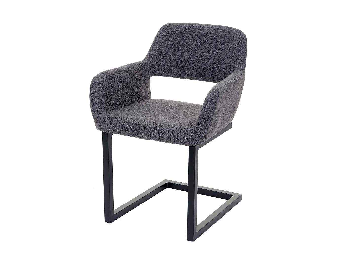 Chaise de salle à manger MCW-A50 II,  tissu, gris