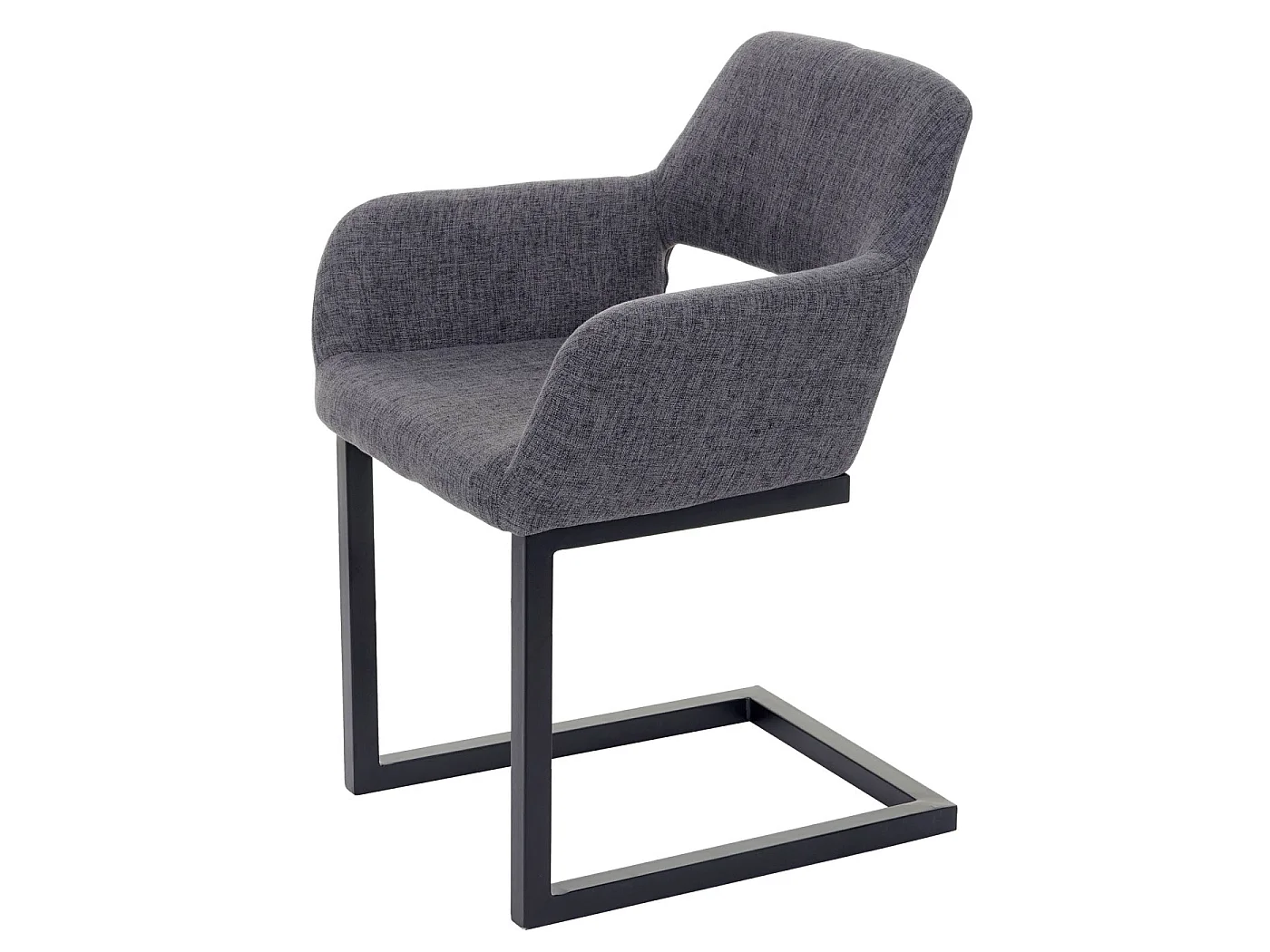 Krzesło do jadalni MCW-A50 II,  tkanina, szary