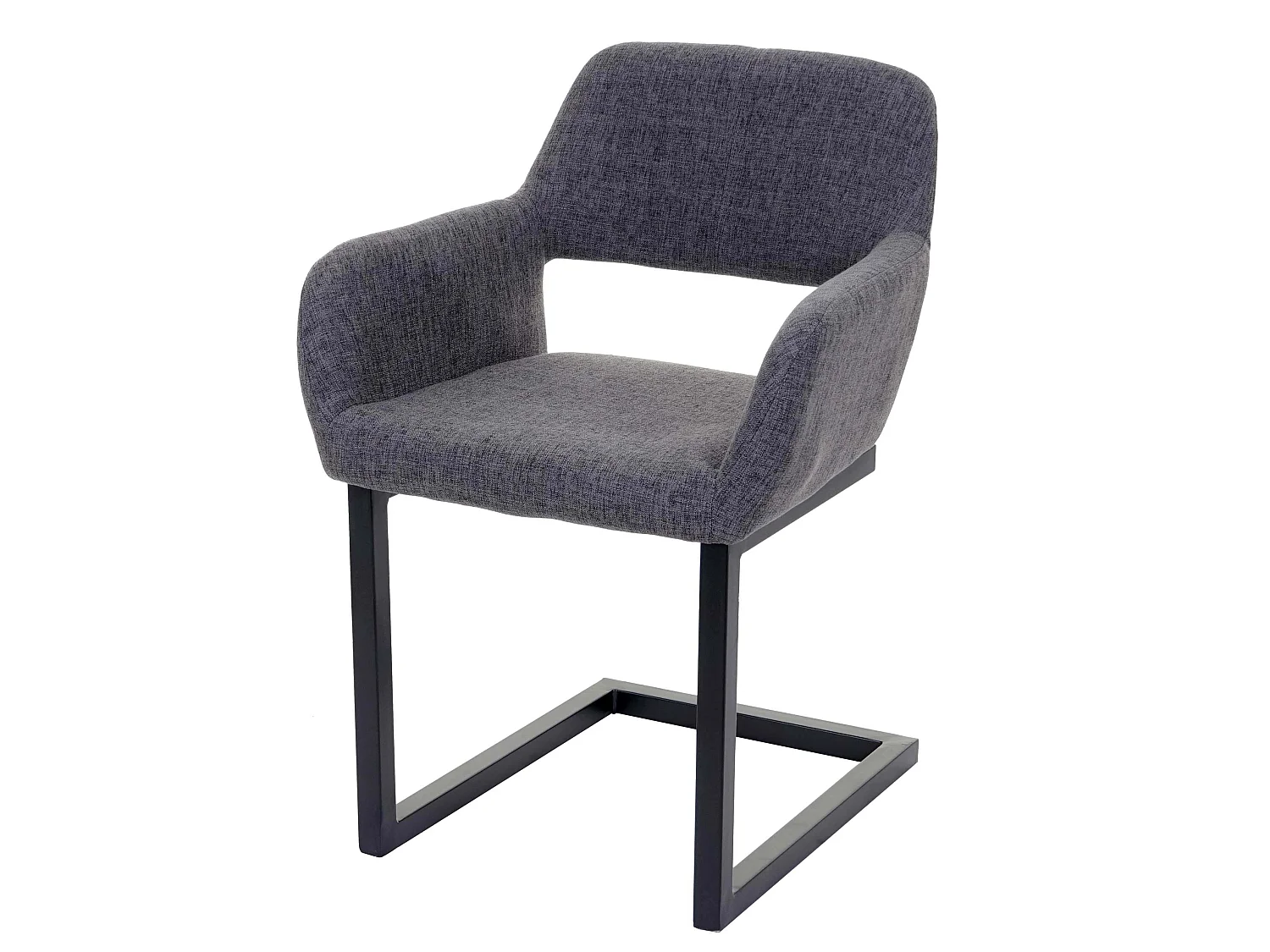 Chaise de salle à manger MCW-A50 II,  tissu, gris