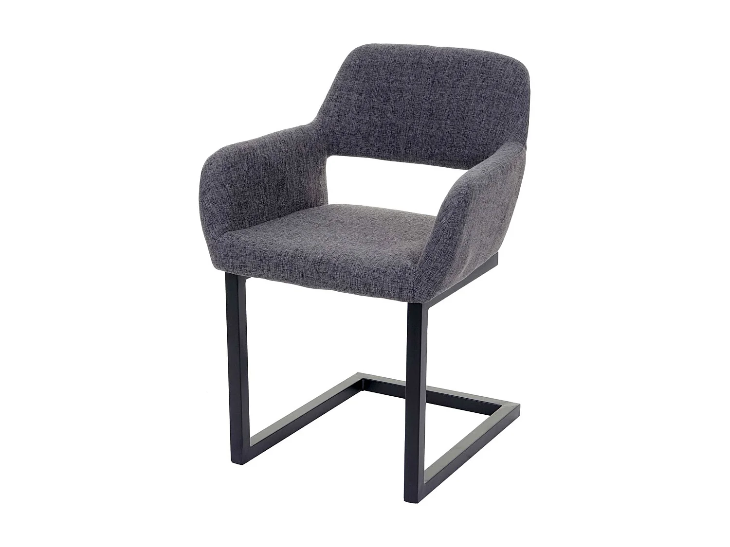 Chaise de salle à manger MCW-A50 II,  tissu, gris