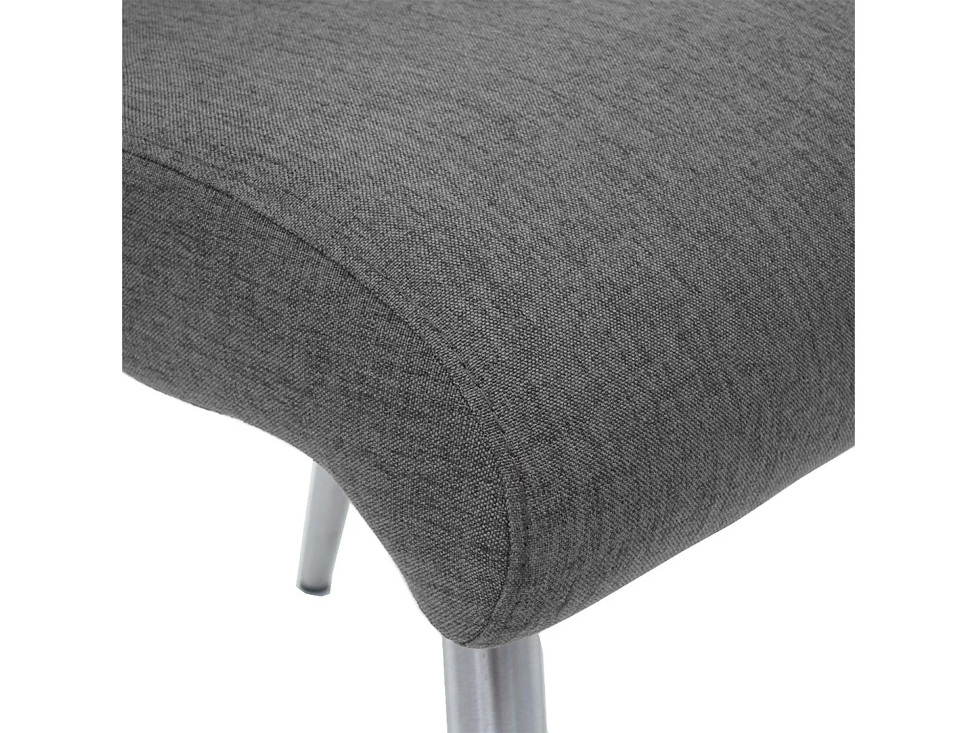 Chaise de salle à manger MCW-G55 (lot de 6),  gris