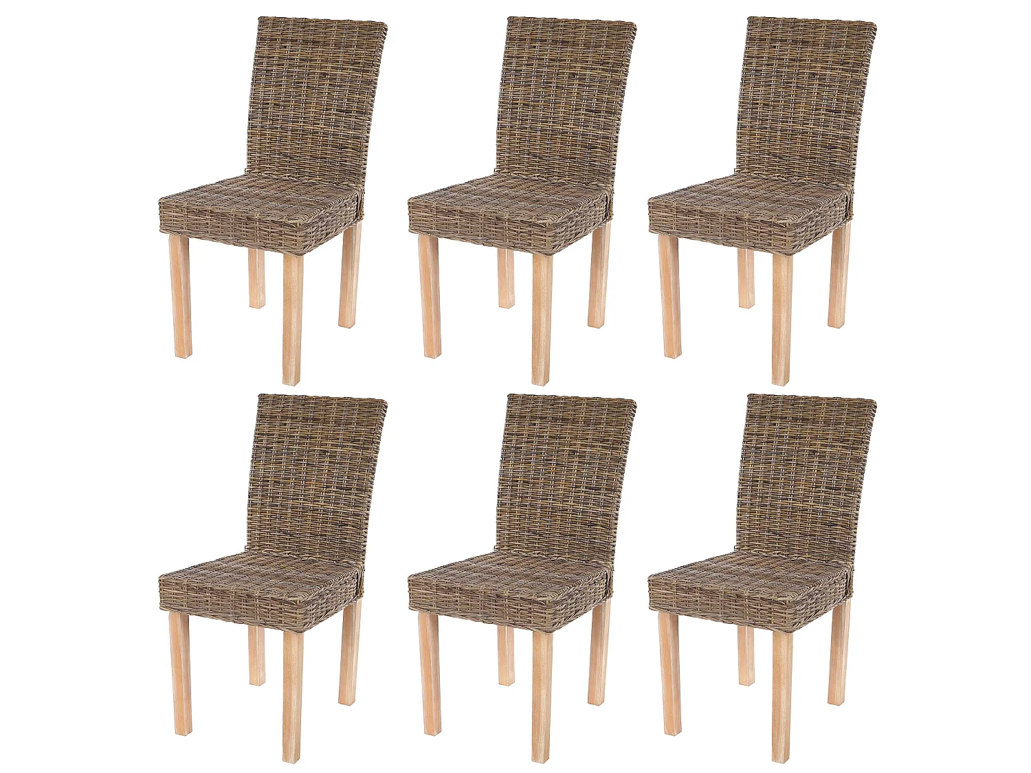 Chaise de salle à manger Littau (lot de 6)