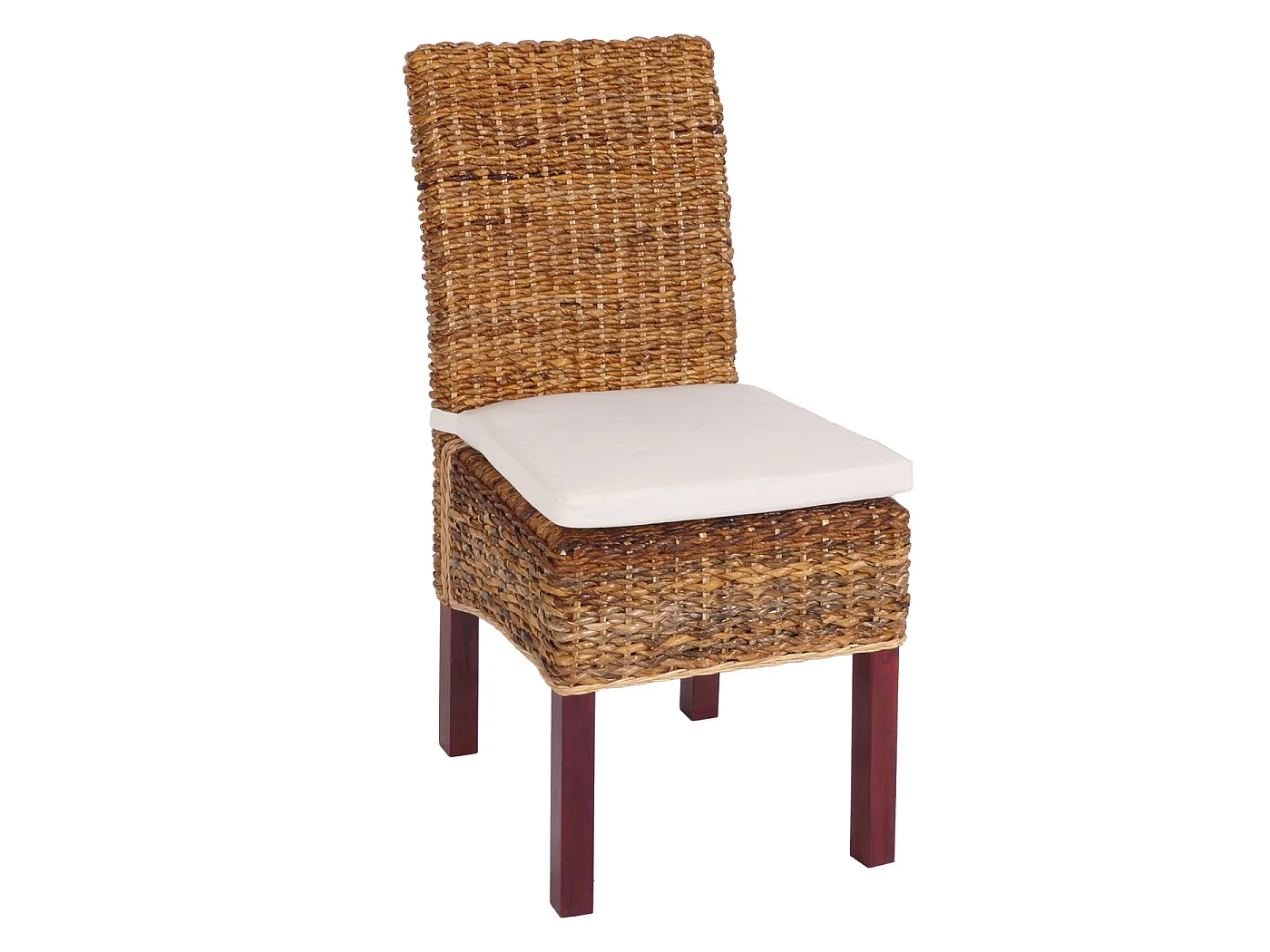 Cadeira de jantar Loiret (conjunto de 2),  leve, com almofada