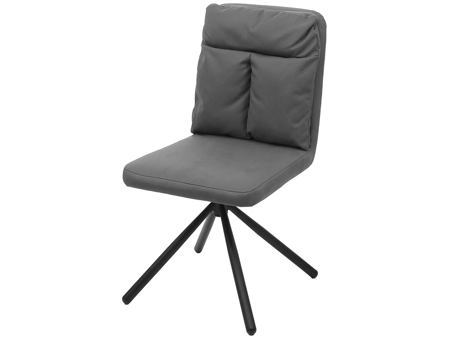 Esszimmerstuhl MCW-G58 (6er-Set), Grau