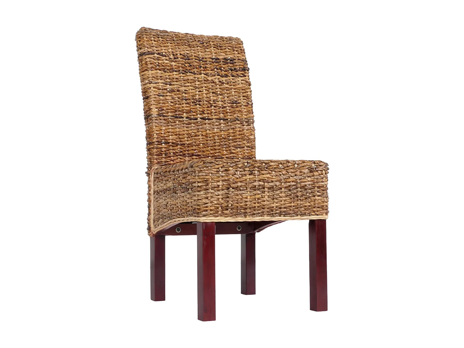 Chaise de salle à manger Loiret (lot de 6),  pieds marrons
