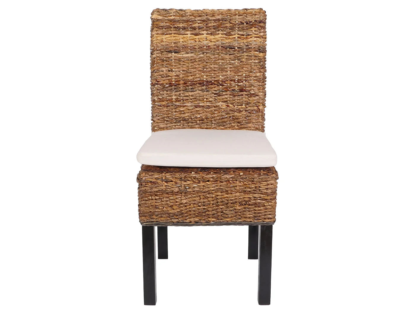 Silla de comedor Loiret (lote de 6),  oscuro, con cojín