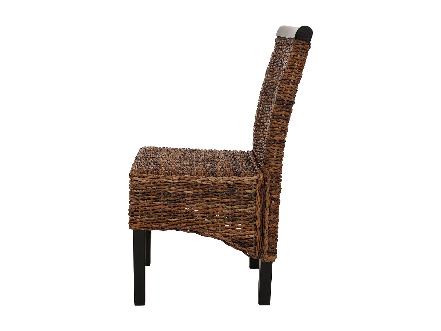 Chaise de salle à manger Acireale (lot de 2),  pieds foncés, sans coussin