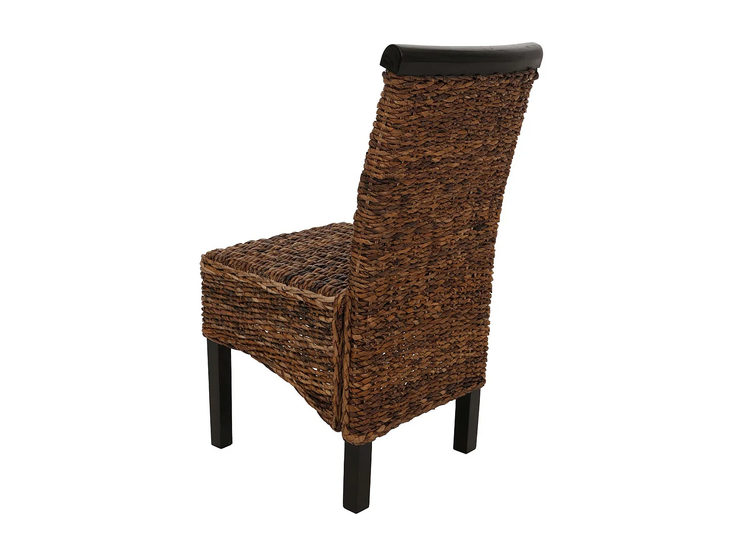 Chaise de salle à manger Acireale (lot de 2),  pieds foncés, sans coussin