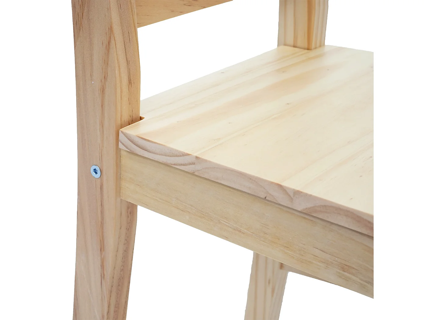 Eetkamerstoel MCW-F77 (set van 4),  grenen geglazuurd