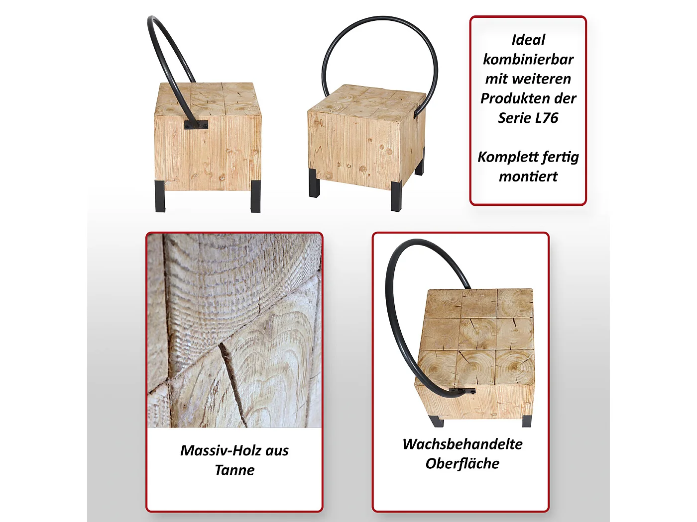 Chaise de salle à manger MCW-L76