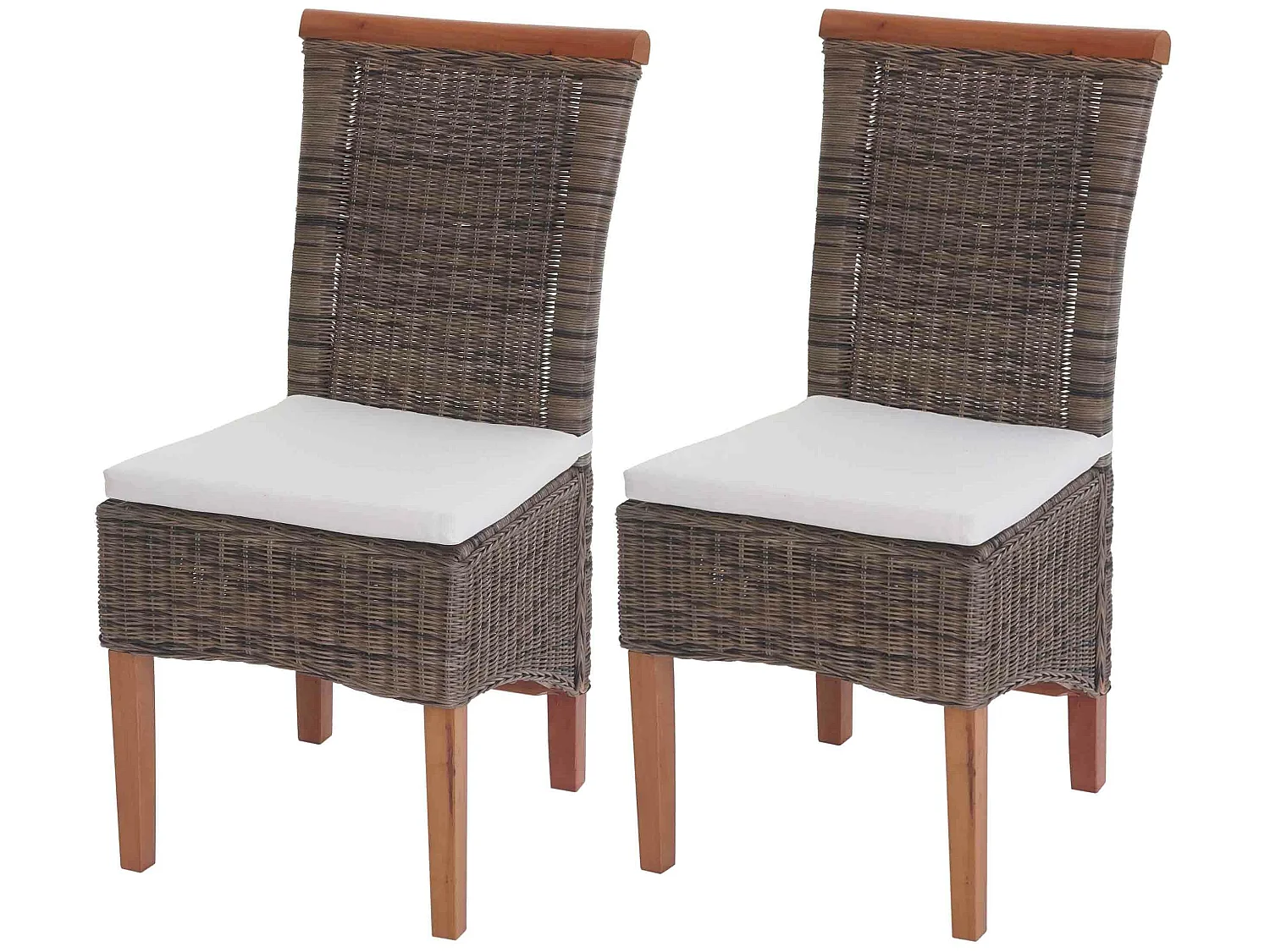 Eetkamerstoel Sinio (set van 2),  met zitkussen