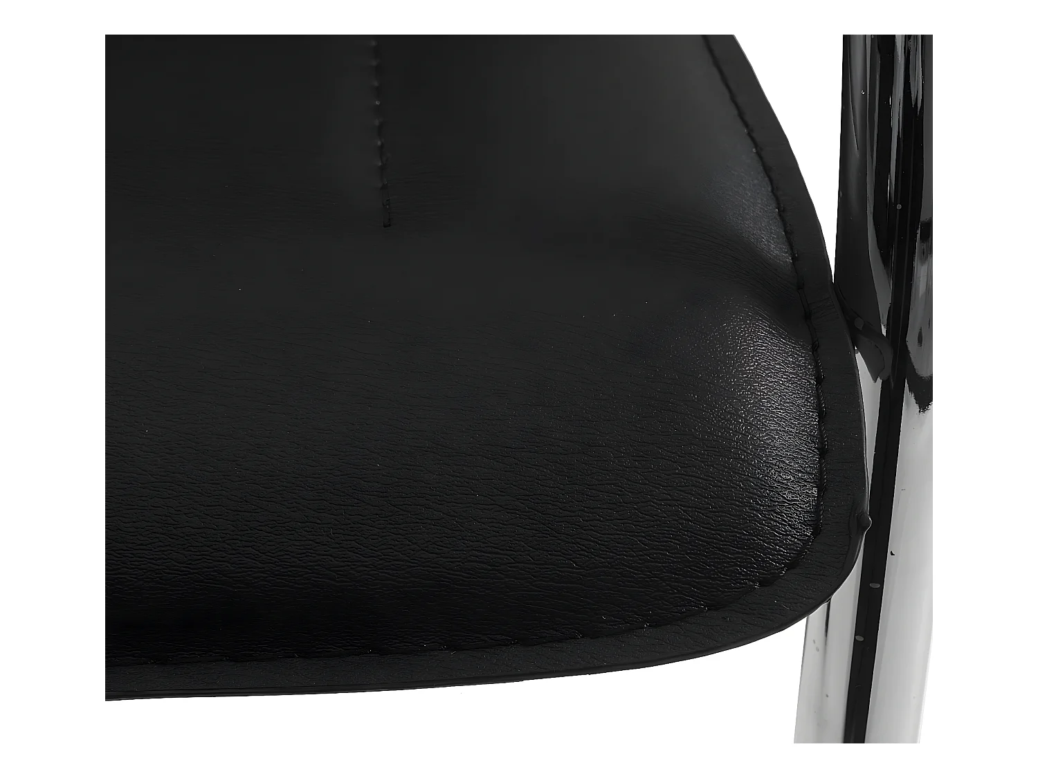 Eetkamerstoel Perm (set van 6),  zwart