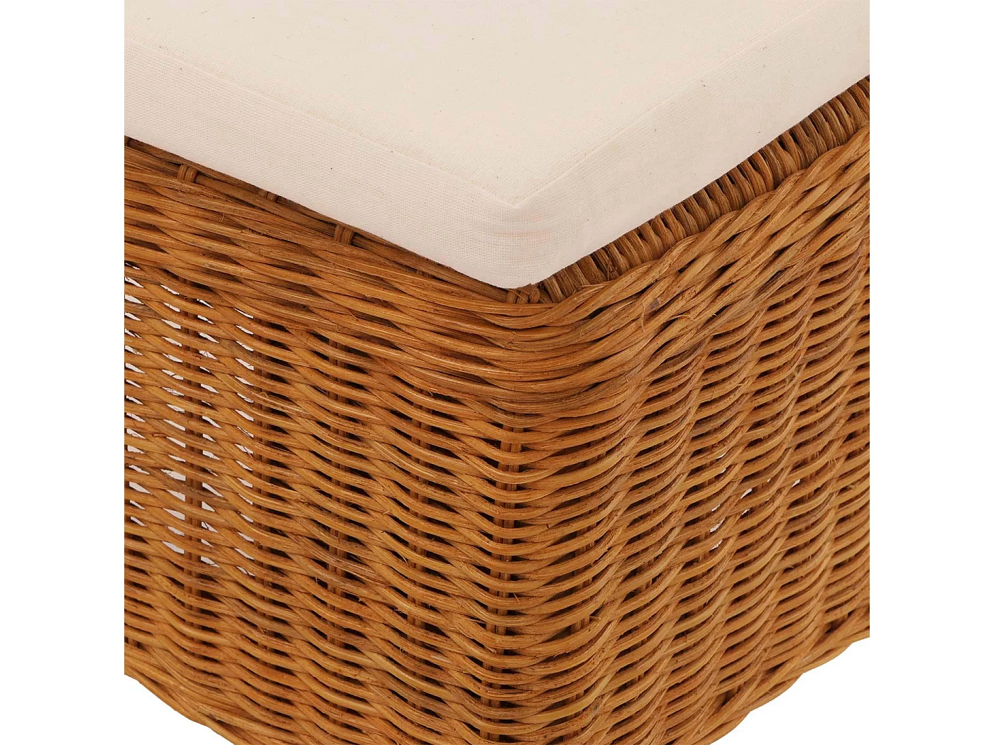 Set 6x sedie rattan vimini eleganti soggiorno sala pranzo M42 97x46x50cm ~ con cuscini