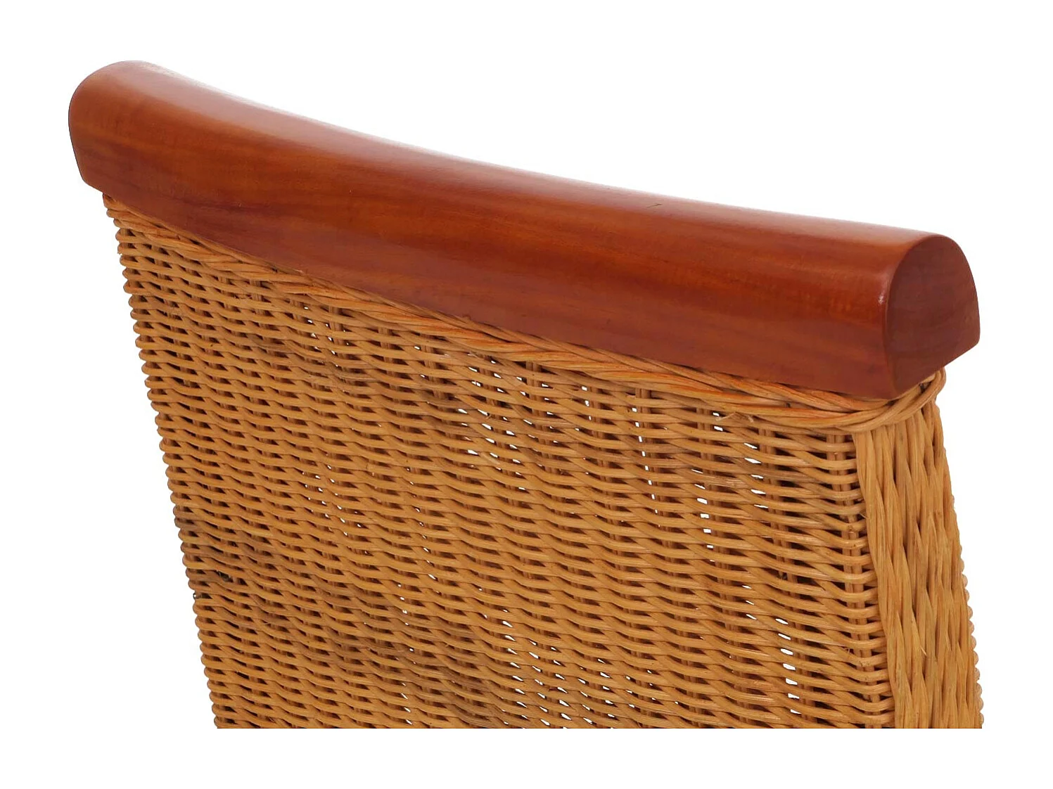 Set 6x sedie rattan vimini eleganti soggiorno sala pranzo M42 97x46x50cm ~ con cuscini