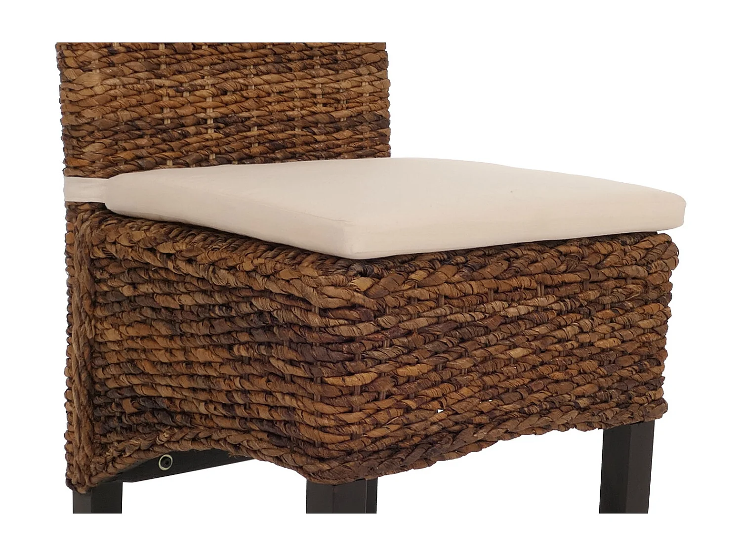 Cadeira de jantar Acireale (conjunto de 2),  escuro, com almofada