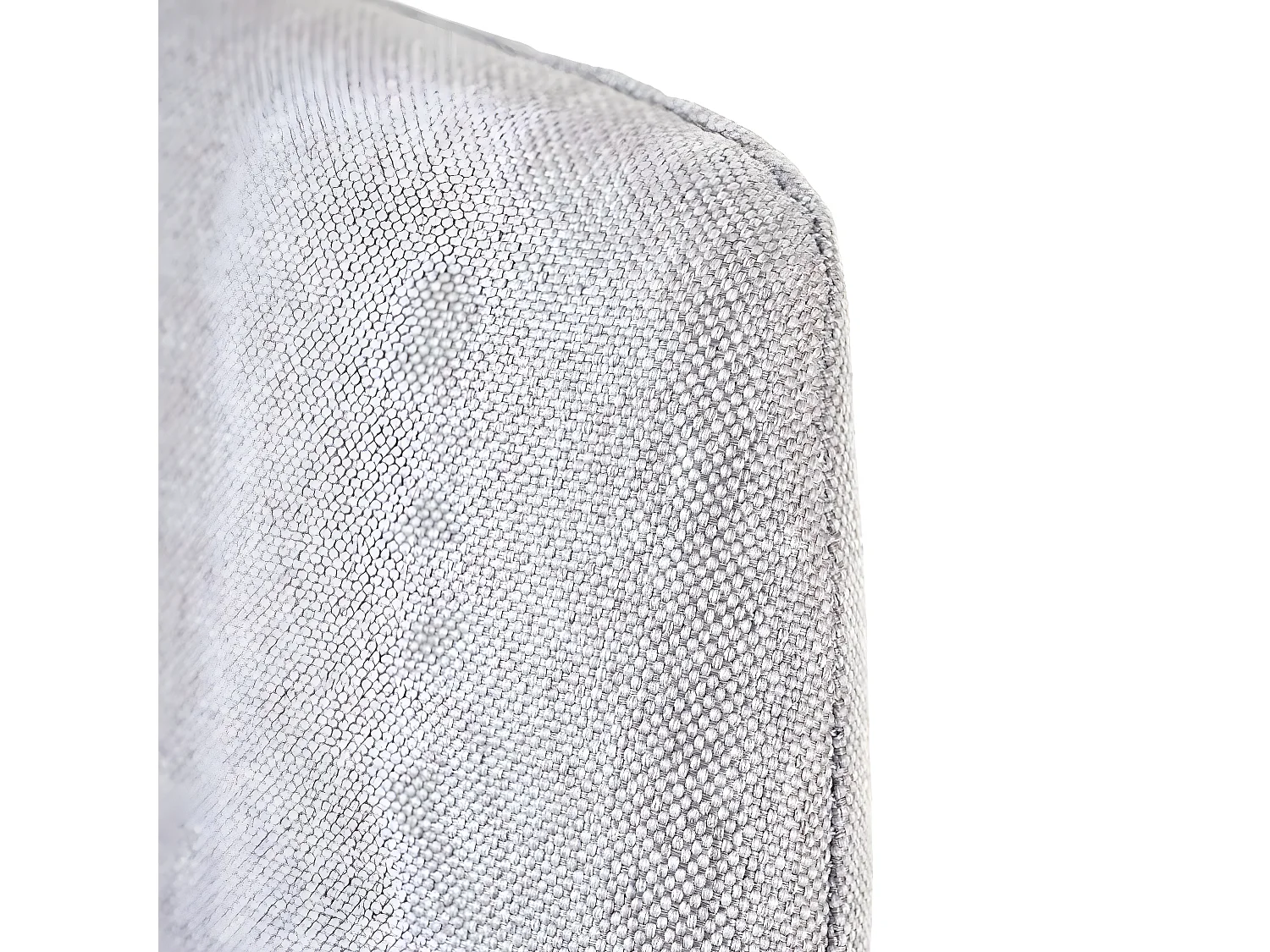 Set 6x sedie imbottite MCW-B44 II design retro anni 50 metallo tessuto grigio