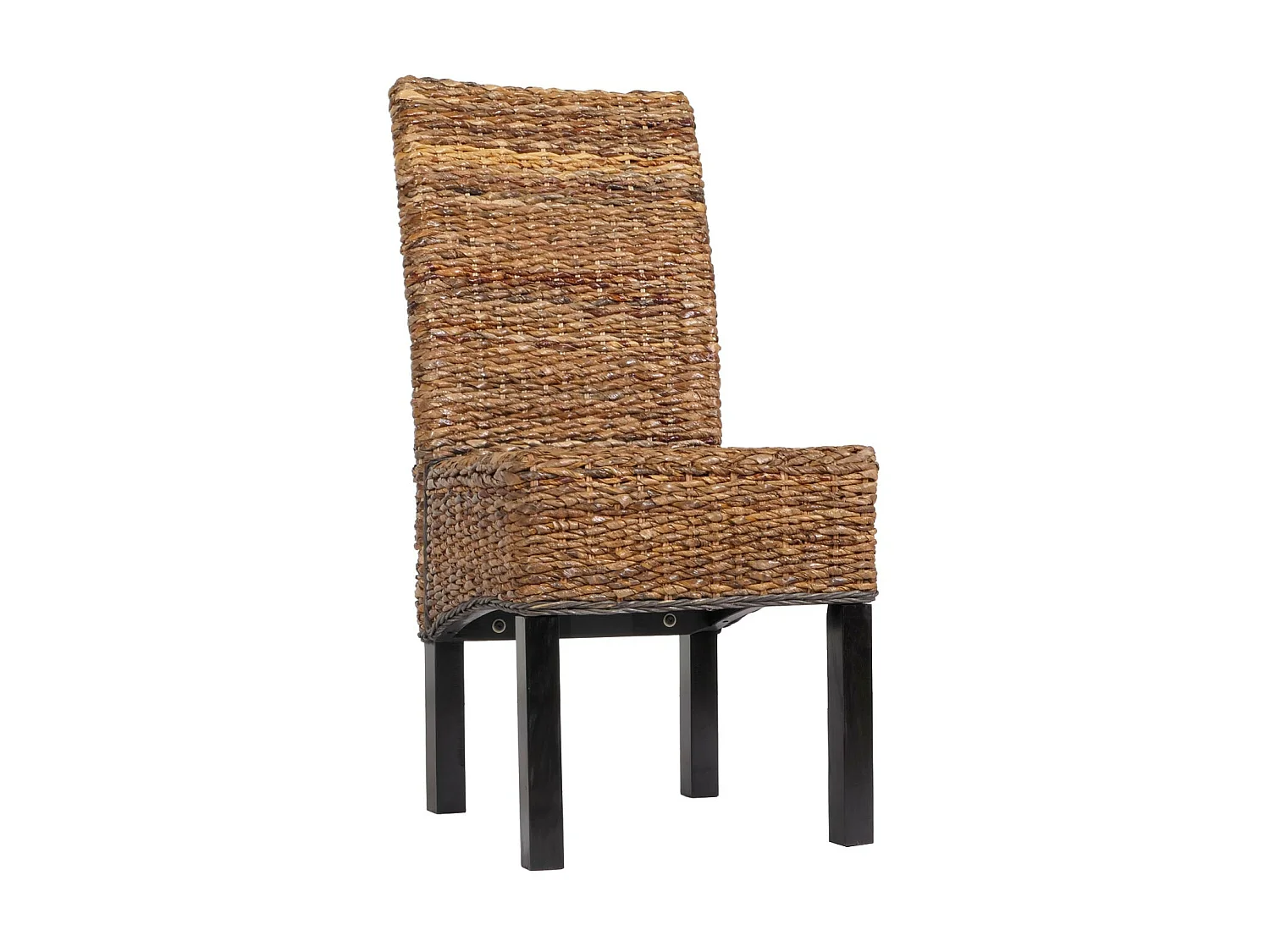 Silla de comedor Loiret (lote de 6),  oscuro, sin cojín