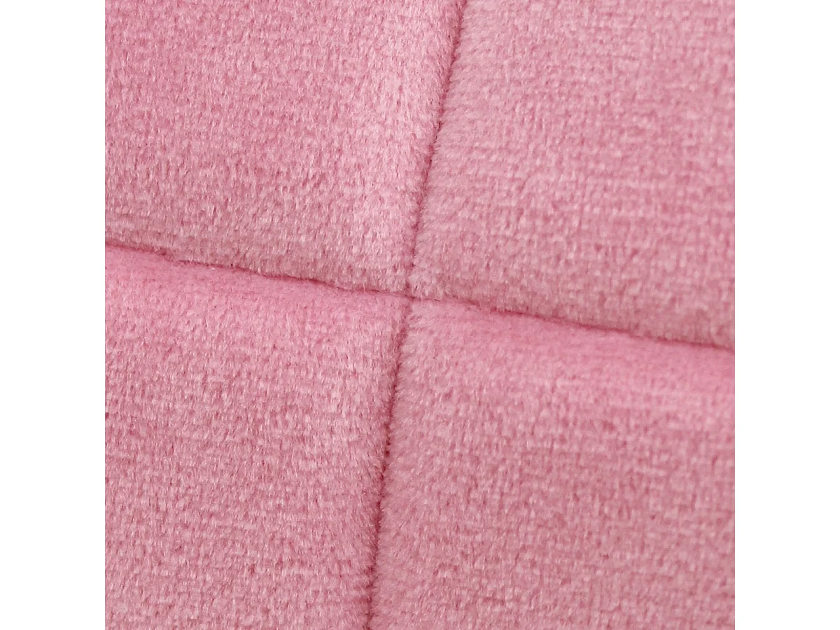 Sedie da pranzo poltrone velluto imbottite stile retro cucina ufficio rosa 4 pz