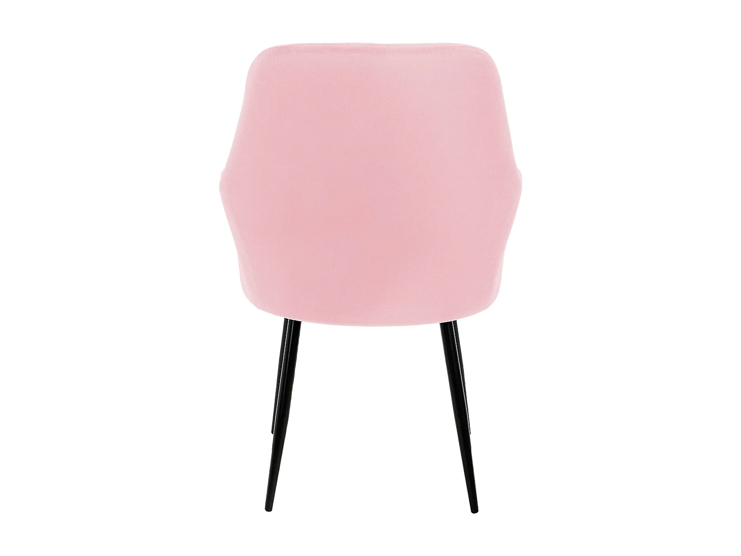 Sedie da pranzo poltrone velluto imbottite stile retro cucina ufficio rosa 4 pz