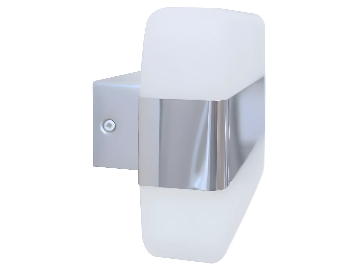 Applique de salle de bain Bela LED 10W 655lm 5700lm style moderne carré blanc IP44