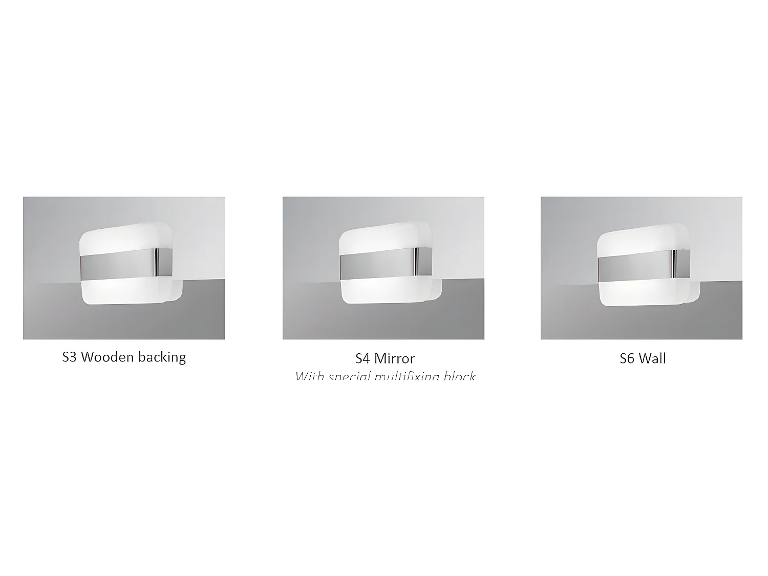 Applique de salle de bain Bela LED 10W 655lm 5700lm style moderne carré blanc IP44