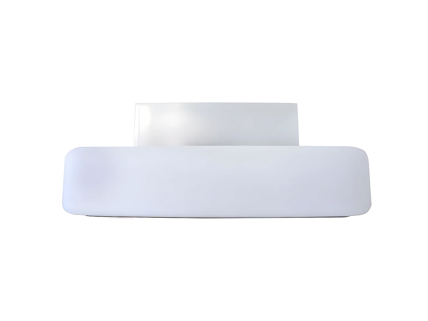 Applique de salle de bain Bela LED 10W 655lm 5700lm style moderne carré blanc IP44