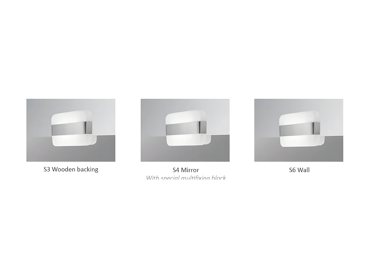 Applique de salle de bain Bela LED 10W 655lm 5700lm style moderne carré blanc IP44